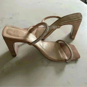 SCHUTZ Womens Salwa Sandal Heels Size 9- C02